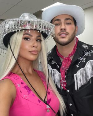 Manny MUA Instagram - it’s Barbie AND it’s Ken 🥹🎀