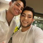 Manny MUA Instagram - he can clean up sometimes 🥂