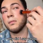 Manny MUA Instagram - hello social anxiety… we meet again - ps this is inspired by the HILARIOUS @estefisaavy 🤣 ily