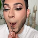 Manny MUA Instagram - NEW LIP ALERT BABY💄date proof…. slap proof? everything proof honestly hahaha shoutout to the new @urbandecaycosmetics vice lip bond lippies cause they’re insane 🤯 last so long on the lip without looking drying! check them out on urban decay's website! #UDLipBond #UrbanDecayPartner #liquidlip #lipstick #summer