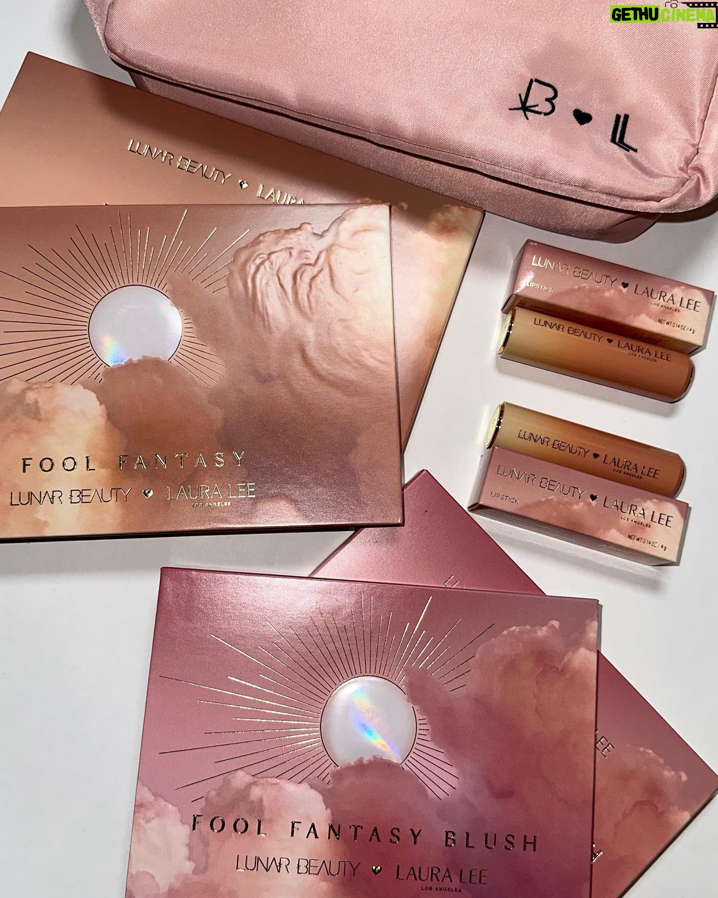 Manny MUA Instagram - FOOL FANTASY IS HERE ✨☀️ the new collection is officially live!!!!! you can purchase on @lunarbeauty or @lauraleelosangeles 😍 we hope y’all LOVEEEEEEE this collection!!!!! photographer | @snapsstudio makeup | @thedamiendiaz (on Laura) hair | @ariannachayleneblean
