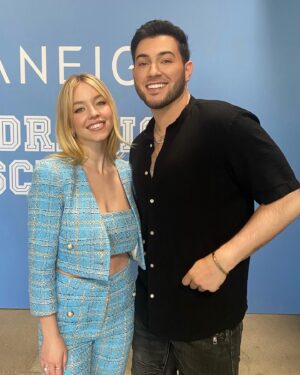 Manny MUA Instagram - well if that makes me a villain…. so fuc*en be it 😌 @sydney_sweeney 
thank you @laneige_us for having me!!! so excited for y’all!