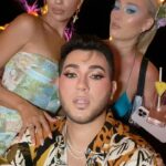 Manny MUA Instagram - who doesn’t love a good pearl necklace 🐚 - thank you @benefitcosmetics for the incredible experience ❤️