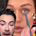 Manny MUA Instagram – would you try this colored eye hack 👀 I’m shook!!!! Shoutout to @cassidy.condie for making this video!