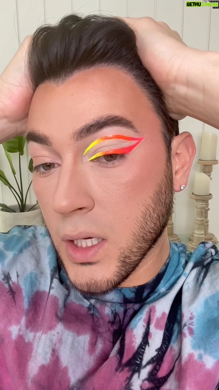 Manny MUA Instagram - neon dream 💫 come on @fortnite for showing up for the LGBTQIA community with their Rainbow Royale event! The new outfits are so cute 🥹 make sure to check it out for yourself! #epicpartner #rainbowroyale