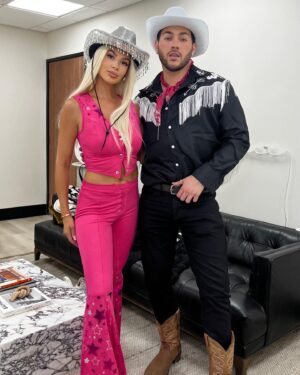 Manny MUA Instagram - it’s Barbie AND it’s Ken 🥹🎀