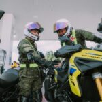Manny Pacquiao Instagram - Finished the Safety Motor Riding Course with Class Patronus—learned a lot, from basics to city streets! Big thanks to the Highway Patrol instructors and PBGEN Allan Nazarro. Shoutout to my Class Defenders for pushing road safety. Let’s keep the roads safe! 🏍️ 🚦
