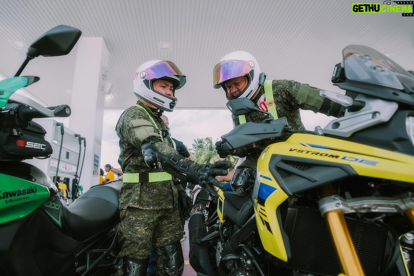Manny Pacquiao Instagram - Finished the Safety Motor Riding Course with Class Patronus—learned a lot, from basics to city streets! Big thanks to the Highway Patrol instructors and PBGEN Allan Nazarro. Shoutout to my Class Defenders for pushing road safety. Let’s keep the roads safe! 🏍️ 🚦