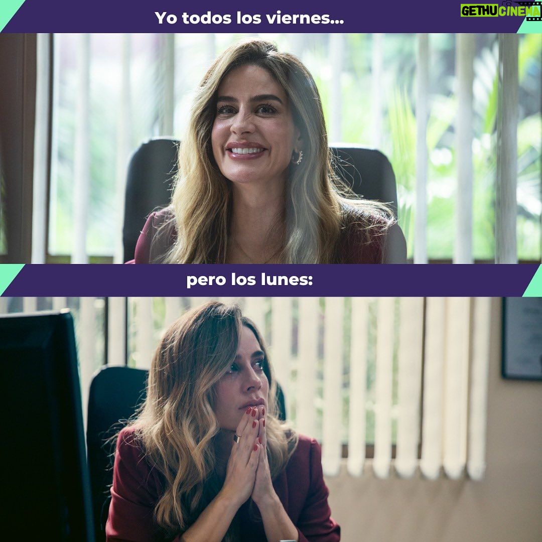 Manuela González Instagram - ¿Cuántos estamos como Lorena el día de hoy? 🙈🙋♀️Pero, ¡con toda la actitud en este lunes! 🙌 #TíaAlison @lamuelagonzalez