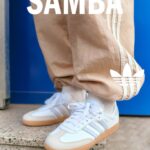 Mapi León Instagram - Reinventando un clásico junto a @marialeonn16 🤝 #adidasSamba @adidasoriginals