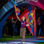 Mapi León Instagram - Ayer 💙❤️ fue muy divertido y me lo pasé muy bien. Gracias mi gente 🥰 Vídeo versión larga y… Sigue hasta el final para ver la evolución de mi bandera 🚩jiji 😁
