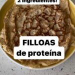 María Castro Instagram – FILLOAS GALLEGAS con 2 ingredientes!
SIN AZÚCARES
SIN HARINAS

2 ingredientes y UN MINUTO de preparación!

SÓLO:
Tres huevos 
100gramos de queso fresco (ya añado vainilla porque me gusta… tamb podéis darle a la canela)

Y LISTO!
Engrasamos la sartén, ponemos un cacito de masa,  meneamos la sartén hasta ocuparla … y cuando salgan buebujitas, damos la vuelta!
Listo!!!!

Ojo! Esta es dulce… pero con la salsa que ponga en unos días, VAIS A ALUCINAR!!!!!
Para una cena ligera y rica en proteínas!
