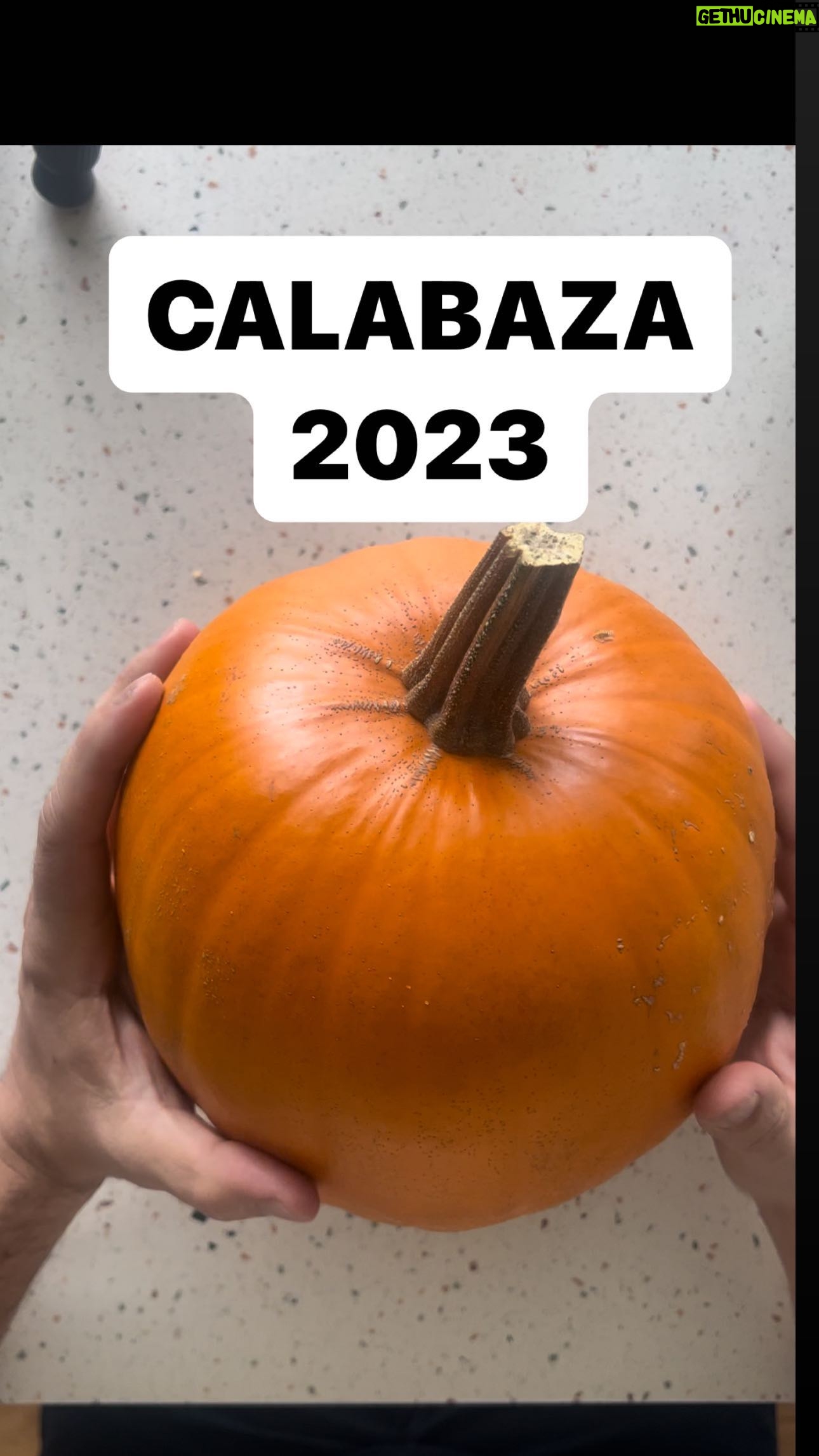 María Castro Instagram - Nuestra calabaza!!!!! Cada año te superas más @jose_manuel_villalba !!! IMPRESIONANTE!!!