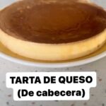 María Castro Instagram - TARTA DE QUESO DE CABECERA!!!! Olivia la “aprendedora” (así dice ella en el vídeo, que viene siendo la que aprende) y una servidora!!! Manos a la OBRA y a dúo! Menudo espectáculo, de verdad!!!! -queso de untar 200 g -leche 200 ml -medio vaso de azúcar -2 huevos y una yema. Caramelo en la base y se va al baño María a 180, unos 40-50 min!! Hasta q el palillo salga limpio! Dejamos enfriar bien bien… y bueno, repetiréis PRONTO, seguro!!!!