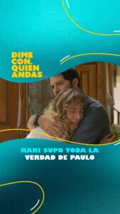 María Elena Swett Instagram - “No puedo creerlo” Kari quedó muy afectada tras enterarse de toda la verdad de Paulo😱 #DimeConQuiénAndasCHV ✨