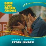 María Elena Swett Instagram - ¡Con beso y todo!❤️ Kari y Ramón oficializaron su relación amorosa. Sin embargo, a Bruna no le agrado mucha la idea😮😱 #DimeConQuiénAndasCHV 🤩