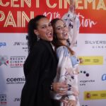 María Elisa Camargo Instagram - La felicidad de exaltar y celebrar el cine hispano… En el marco del Recent Cinema from Spain en Miami, @recentcinemafromspainmiami compartiendo con héroes de nuestra industria y nutriéndome de arte e historias maravillosas hechas en España. Gracias @garlemendezz por la invitación, qué honor sumarme a tu propósito, eres una DURA. Sigamos elevándonos y apoyándonos que así avanzamos más rico, con amor! @celinestoribio mi gran mentora, poder de mujer, gracias por siempre tenerme en cuenta y por ese cariño tan genuino! Tremendo reencuentro! Y a mi manager @alexandrajhleight qué emocionante sorpresa poder abrazarte y celebrar todo lo que se nos viene juntas! Gracias por apostarle a mi trabajo y no rendirte! A mi hermana/designer/stylist súper estrella @daniellabatlle por el vestidazo “escénico” perfecto para la ocasión (y el baile). Y Olé! 💃🏻 Si están en Miami, no se lo pierrrdan! Películas mágicas, hasta Nov 18 🎞️