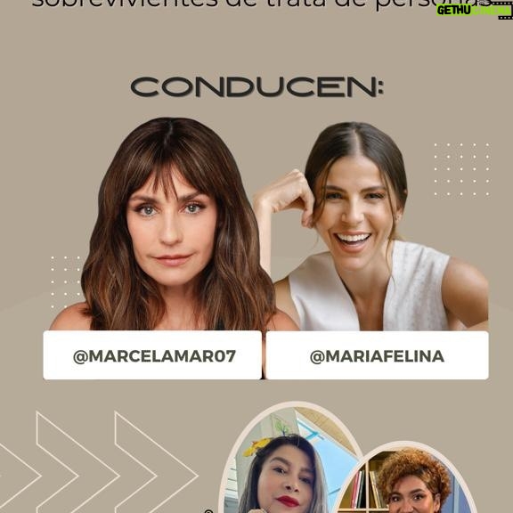 María Fernanda Yépes Instagram - Gracias @mariafelina por abrir tu plataforma junto a la mía ( a pesar de tus dificultades con el internet) para escuchar estas dos grandes voces @survivor.clau y @malu_escritora 💜🌹 #hastalaabolición #abolicionya #dignidadparatenerlibertad