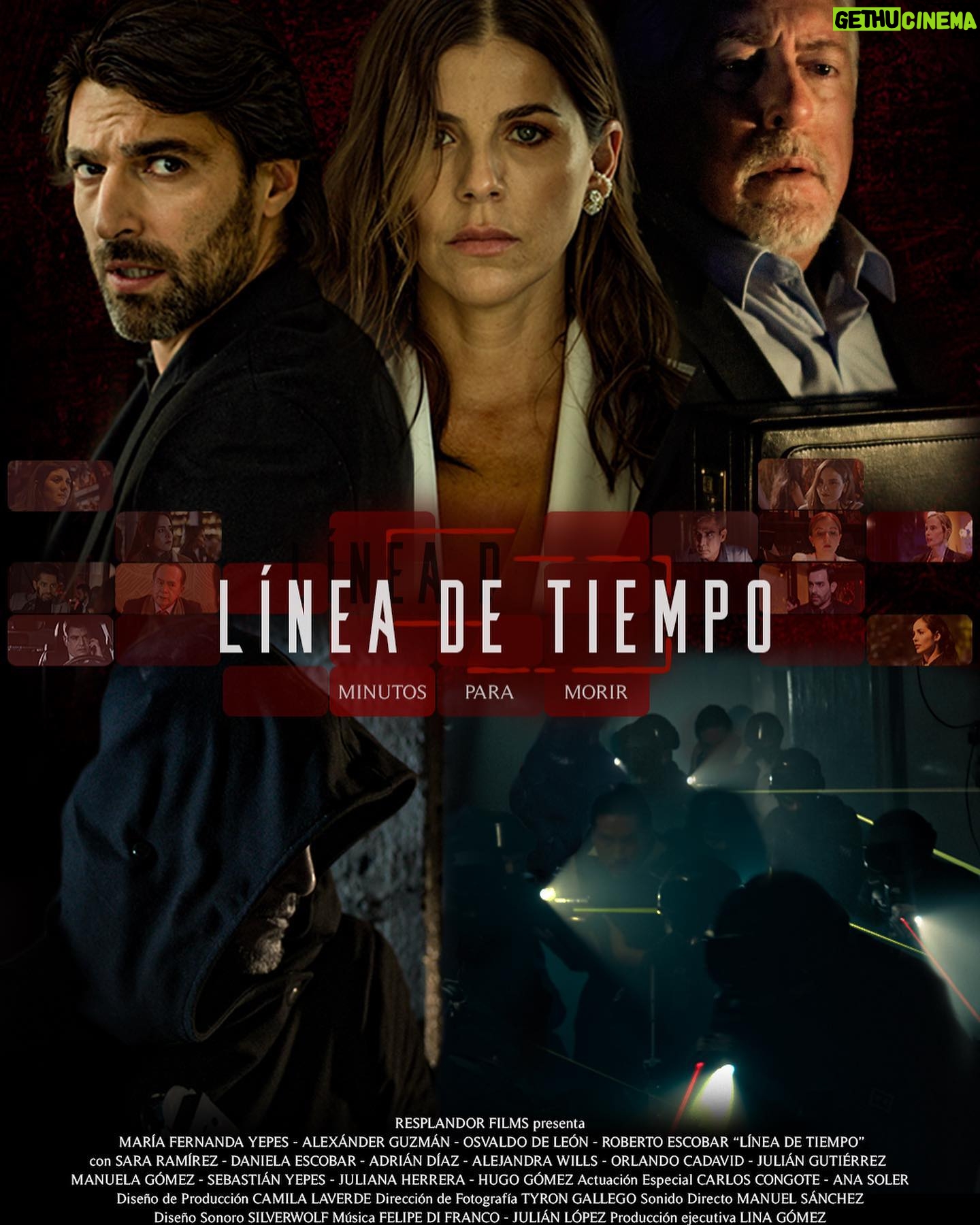 María Fernanda Yépes Instagram - Les presento #lineadetiempo una peli que podrán ver a partir del 27 de abril en todas las salas de cine de Colombia🎬🇨🇴 Nos vemos en las salas😉 @resplandorfilms #cinecolombiano #actorslife