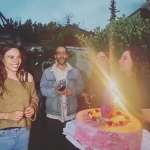 María Gracia Omegna Instagram - 38 primaveras. Se terminan los carnavales. Y descubrí mi torta favorita de mi amiga Andrea de @huevomoll