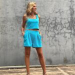 Marcela Baños Instagram - Colores que acompañan 🩵🤩 @mumbai555 @rickiprensa @micheluzzi_ok @myrublajha @diegomonettaestilista @glamb.belgrano @chocha_pulseras @cuentaconmigomoda