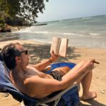 Marcela Mar Instagram – Felices 5 en el paraíso mi amor @thechefisback 🌊✨💝🌞