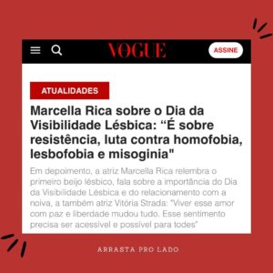 Marcella Rica Instagram - obrigada @voguebrasil por me ceder esse espaço pra escrever sobre essa história, do jeito que é mais latente pra mim, com amor. 🖤