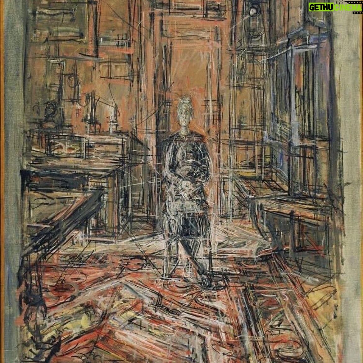 Marco Pigossi Instagram - A mãe do artista, por Alberto Giacometti.