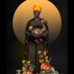 Marco Pigossi Instagram - O fotógrafo senegalês Omar Victor Diop (@omar_viktor) levanta questões ambientais e todo impacto e desafios que a crise climática trouxe para o continente africano com sua série ALLEGORIA. Diop traz uma sequência de auto-retratos utilizando elementos de espécies da fauna e flora africana ameaçados de extinção, criando assim “alegorias” que representam e personificam a preocupação humana com a preservação do meio ambiente que brevemente poderiam ser apenas memórias encontradas em livros de história.