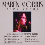 Maren Morris Instagram - 💌RSVP Redux Tour 💌 the tour that never was, gets a 2024 redux. playing the fan club shows last year made me realize how much I missed the intimate venues and having fun dusting off some deep cuts. I didn’t want to stop, so we are carrying the spirit of those shows to slightly bigger rooms where more people can join us. with the GIRL 5 year anniversary last week, it just made sense to give life back to the tour that covid took from us. this tour is going to be so much fun with different sets every night, so répondez s’il vous plaît, baby. 💌 lunatics pre-sale starts tues 3/26 at 10am local. RSVP at the link in bio for access. public on sale fri 3/29 at 10am local. more dates to come.