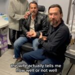 Margaret Josephs Instagram – The side eye says it all 😜👀 trusting nobody but Dr Kelly @kellylasercenter with Joe’s cataract surgery! Let’s see what secrets we can get him to spill once he gets the truth serum 🤫 @therealsuperjoe