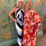 Margaret Josephs Instagram – There is nothing better than supporting @habitatgpbc and honoring the queen of the shiny sheets my love @mindycohn !! 🌴👑💓👧🏼😘

Glam: @chiky.mua 
Dress: @emiliopucci