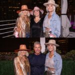 Margaret Josephs Instagram - This ain’t our first rodeo…No taming these disco cowgirls! 🤠🪩💫💖 @drinksoiree takes Houston • @lemeridienhouston @zon23rooftop Thank you for capturing these moments! 📸: @roshanmoayed #drinksoiree #femalefounders #houstonrodeo #discocowgirl #lemeridienhouston