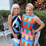 Margaret Josephs Instagram – There is nothing better than supporting @habitatgpbc and honoring the queen of the shiny sheets my love @mindycohn !! 🌴👑💓👧🏼😘

Glam: @chiky.mua 
Dress: @emiliopucci