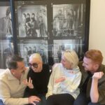 Margaret Josephs Instagram – Sunday afternoon meeting of the minds 🧠🥰😂🙁