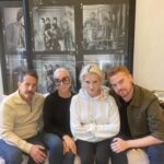 Margaret Josephs Instagram – Sunday afternoon meeting of the minds 🧠🥰😂🙁