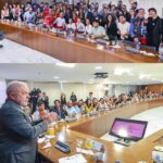Maria Bopp Instagram – No dia que fez um mês da invasão dos terroristas nas nossas instituições democráticas, eu estive no Palácio do Planalto. Ontem fizemos um primeiro encontro de artistas e influenciadores com Lula pra discutirmos, principalmente, a importância da comunicação do governo nos próximos quatro anos. Falamos como nós, apoiadores do Lula e que temos um alcance grande nas redes, podemos ser pontes para que todas as ações realizadas pelo governo cheguem de fato na população – sendo a maior dificuldade, ainda, o combate às fake news. A real é que a gente não deve deixar a disposição pra conversar com quem pensa diferente da gente só em época de campanha. O “vira-voto” tem que ser todo dia. É cansativo, mas é necessário e ontem foi um dia tão lindo que eu saí com muito gás. Tô pensando numas ideias do que fazer pra deixar essa ponte governo-população mais acessível. Vou tentar estruturar isso melhor e conto pra vcs. Obrigada, @janjalula maravilhosa pelo convite, e obrigada a todos pela troca inspiradora de ontem. Bora nois ♥️
