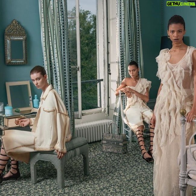 Maria Grazia Chiuri Instagram - Some of my favourite images from the last @dior campaign shot by the legendary @tinabarney_