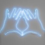 Maria Grazia Chiuri Instagram - Claire Fontaine’s installation in occasion of the @Dior Fall Winter 2024 show held at the @BrooklynMuseum features colourful suspended neon lights that echo the triangle hand gesture of 1970s feminist demonstrations, a homage to Santoro’s work on the female body and female form. Each neon depicts the hands of several people involved in the project, a sort of collective portrait. The hands raised in a triangle to form a vagina appeared in squares in the 1970s and its story is told in the fantastic book Il Gesto Femminista, edited by Ilaria Bussoni and Raffaella Perna, in which its origins and history are traced with archive images and contributions from sociologists, philosophers, art historians, photographers and film directors, all women. “Hands spread like wings to recall the women’s revolt when their hands were raised to form a rhombus, materialising the vagina. [...] To have brought the vagina out in the open, being as desired as unknown, was an act of rare visual violence, because to materialise it, to duplicate it with our fingers, was also a way of exorcising it, of freeing ourselves from its slavery, of freeing a secret from the darkness that surrounds us.” Claire Fontaine Slide 1 Claire Fontaine, Double (F), 2023 Slide 2: Photo: Paola Agosti. Roma, aprile 1977. Slide 3: Photo: Paola Agosti. Roma, aprile 1977. . Slide 4: Photo: Agnese De Donato