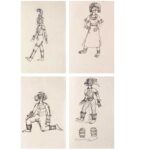 Maria Grazia Chiuri Instagram – The beautiful preparatory sketches by @shakuntala.kulkarni for the installation of the @dior Autumn Winter 2025 show. 
So happy to have had the chance to collaborate with such an incredibly talented artist around the theme of protection and cages.
