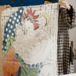 Maria Grazia Chiuri Instagram - The enigma of checkered fabrics has followed Isabella Ducrot for a long time and has become the canvas for this show. Starting from an old Simone Martini panel painting, checked fabrics repeatedly caught her eye, highlighting their presence in everyday life and absence in the public sphere. Tablecloths, aprons, blankets for schools, in hospitals, in kitchens; until it became increasingly clear to her that the history of checkered patterns had to do with women, with a hidden female voice that was not being represented. I was incredibly happy to be able to collaborate with Isabella for the @dior Spring-Summer 2024 Haute Couture collection. I first came across Isabella Ducrot through Patrizia Cavalli’s poem, narrating Isabella’s fascination with the checkered pattern as the expression of the relationship between the warp and the plot.
