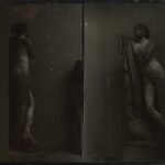 Maria Grazia Chiuri Instagram - Suzanne Santoro’s series Black Mirrors stems from her interest in ancient art and archaeological treasures - being particularly influenced by Etruscan and Roman-era painting and sculpture - as well as her experience of self-awareness practiced in the Rivolta Femminile group. An initial inspiration for these works also came from the mirrors in the Doria Pamphilji Gallery and the Palazzo Colonna in Rome, which displayed characteristically darkened surfaces, weathered over time. The photographs in her series are therefore portraits of statues and artefacts, characterised by a melancholic haze and mysterious darkness which result from her intervention in the photographic process. These have been glued onto wooden panels and covered with polished transparent polyester resin, giving the photographs a finish which exempts them from the use of glass or frames, thus transcending the stereotypes and standards of the art world. Slide 1: Suzanne Santoro with a Black Mirrors Series. Courtesy Suzanne Santoro Slide 2: Hermaphrodite, 1976, photography on wood, polished polyester resin, 2 elements, 40X30 cm each. Courtesy Suzanne Santoro.