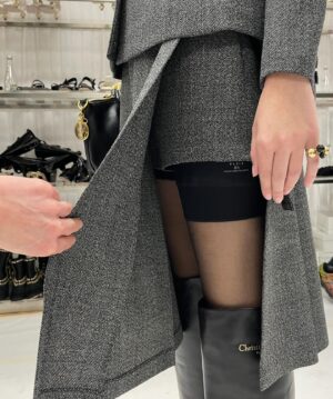 Maria Grazia Chiuri Instagram - Archival research always constitutes an important part of my collections. For this 2025 Dior autumn/winter ready-to-wear collection we were inspired by these stockings from the 1950s, now preserved in the Dior archives and and re-issued for this seasons’ collection featuring some new designs as well as the original.

Slide 1 ©️ Sacha Van Dorssen