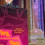 Maria Grazia Chiuri Instagram - I am honoured to receive the Badass Art Woman Awards along with my best friend @KarishmaSwali of @Chanakyainc . This year’s theme was Dynamic Duos and @Karishma and myself, as well as the @Chanakya.School and @Dior have been recognised as models of growth, interaction and collaboration. It has been a true gift to be able to continue to work together with Karishma and to find a way to support women’s education and women’s independence in India and worldwide with @Chanakya.school. I am truly honoured to see that our work over the years is being given such great recognition and I am happy to have the opportunity to work with incredible people like Karishma. This award is dedicated to the school and to the girls and women who attend it. Thank you to @annepasternak for presenting us with the award and to @mspike for being with us ❤️