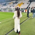 Maria Luisa Jacobelli Instagram - What an atmosphere at Allianz Stadium!🔥 @juventus see you in the semifinal!⚽️ #JuventusFrosinone #quarterfinals @sportmediaset