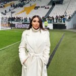 Maria Luisa Jacobelli Instagram - What an atmosphere at Allianz Stadium!🔥 @juventus see you in the semifinal!⚽️ #JuventusFrosinone #quarterfinals @sportmediaset
