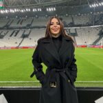Maria Luisa Jacobelli Instagram – See you in the quarterfinals @juventus ❄️🏟️
@sportmediaset Allianz Stadium