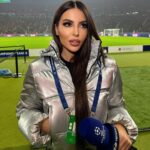 Maria Luisa Jacobelli Instagram - The chaaaampions ⭐️ Last night ⚽️ #UnionBerlinoNapoli @championsleague @sportmediaset Ps. Ultima foto grazie @riccardotrevisani Olympiastadion Berlin
