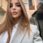 Maria Luisa Jacobelli Instagram - Semifinals are over! On to the final 🏟️⚽️ #LazioJuve @sportmediaset 💙 Stadio Olimpico Roma