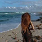 Maria Luisa Jacobelli Instagram - Me and the ocean 🌊 Miami, Florida